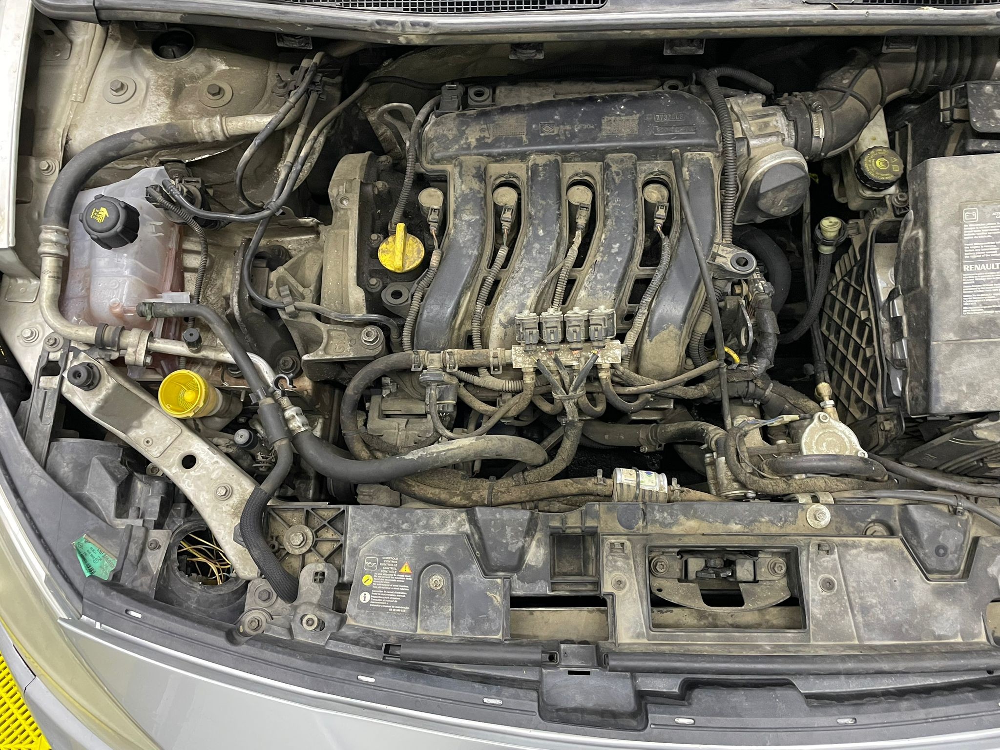 Interior curățat și protejat